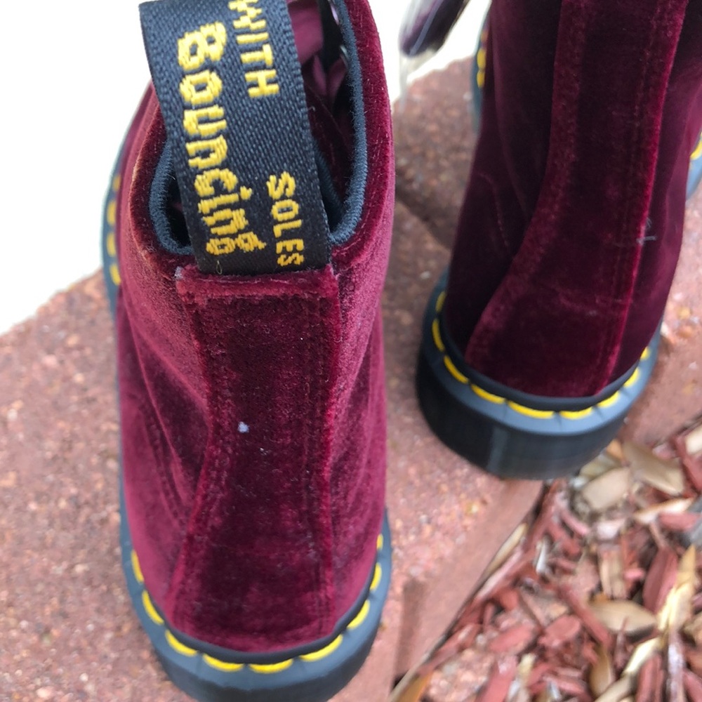 Dr.martens 1460 pascalvelvet plush women’s - Picture 2 of 11